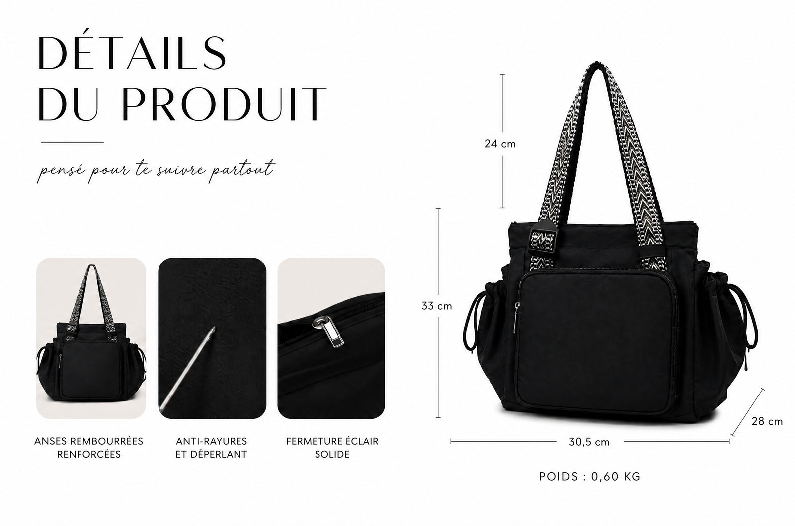 Sac de Voyage 3-en-1