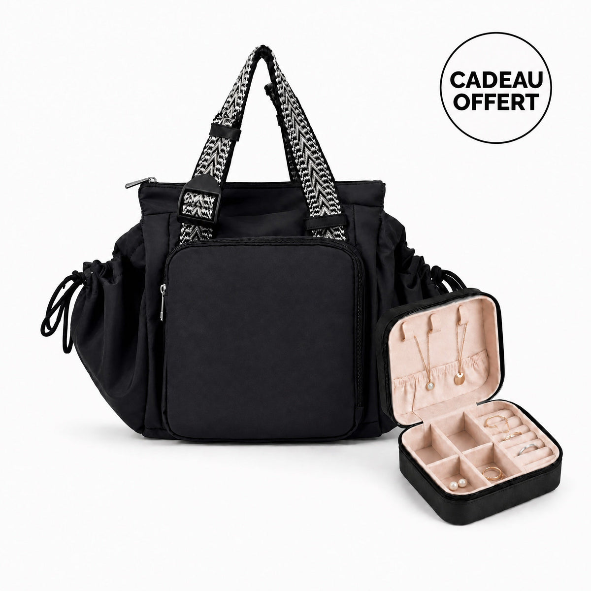 Sac de Voyage 3-en-1 avec étui à bijoux offert