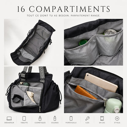 Sac de voyage 16 compartiments